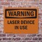 Signmission Radiation & Laser Sign, 18 in H x 24 in W, Plastic, Rectangle OS-2PACK-WS-P-1824-L-12229 - alternate 7